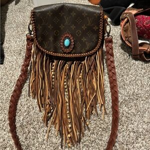Boho Louis Vuitton purse!